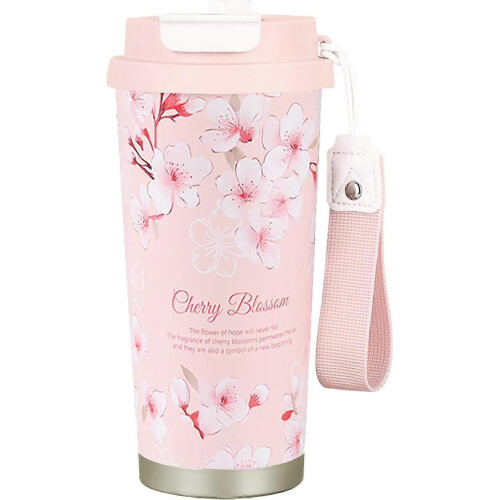 Mug isotherme 2026, 500 ml, avec couvercle étanche