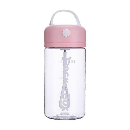 Tazza shaker Rose Sports 2026 per latte e caffè, con miscelatore automatico.