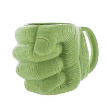 Mug à café en céramique 3D en forme de poing de Hulk, 600 ml, 2026 600 ml, collection Infinitely Great Home Decor Center.