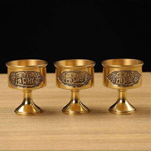 2026 Decorative Copper Cup Metal Copper Cup for Home Use 1Pcs 2