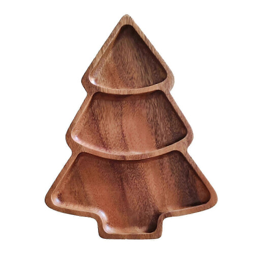 2026 Christmas Tree Shape Breakfast Plate Holiday Dinnerware for Restaurant Table Setting 1