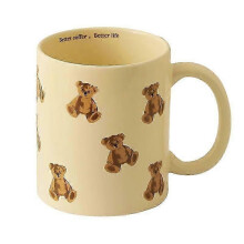 Tasses à café, thé ou lait, motif ours, grandes tasses en céramique, vaisselle de bureau et de cuisine, cadeaux