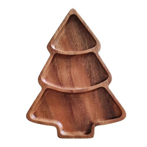 2026 Christmas Tree Shape Breakfast Plate Holiday Dinnerware for Restaurant Table Setting 2