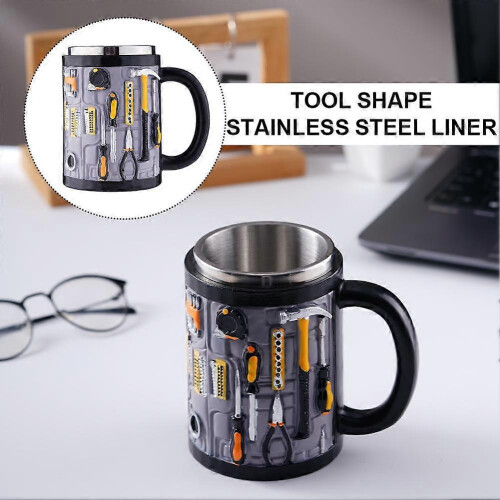 2026 Toolbox water cup Toolbox Mechanic Mug with handle 3D cup coffee R7B3 tool box cup 1pcs 1