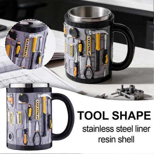 2026 Toolbox water cup Toolbox Mechanic Mug with handle 3D cup coffee R7B3 tool box cup 1pcs 2