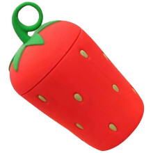 2026 Creative Strawberry Glass Water Cup for Storage Use Red Color