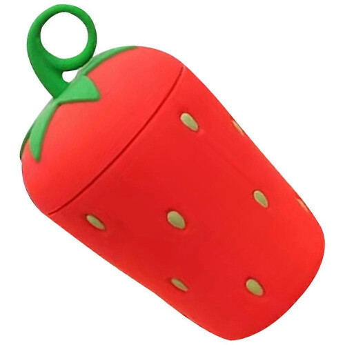 Bicchiere d'acqua creativo a forma di fragola, colore rosso, 2026.