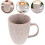 2026 Ceramic Coffee Mug Portable Coffee Mug Set for Storage 4Pcs 2