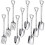 2026 9 Pieces Shovel Spoon Fork Shovel Coffee Spoon Shovel Handle Spoon 2