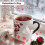 Tazza a forma di cuore termocromica rossa del 2026 per caffè. 4