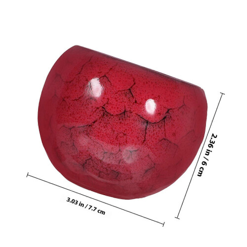 2026 Red Ceramic Tea Cup for Home Elegant Ceramic Drinking Cup Household Use 1