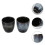 2026 Retro Style Ceramic Tea Cups for Home Use 4Pcs Tea Container Assorted Color 7X7CM 3