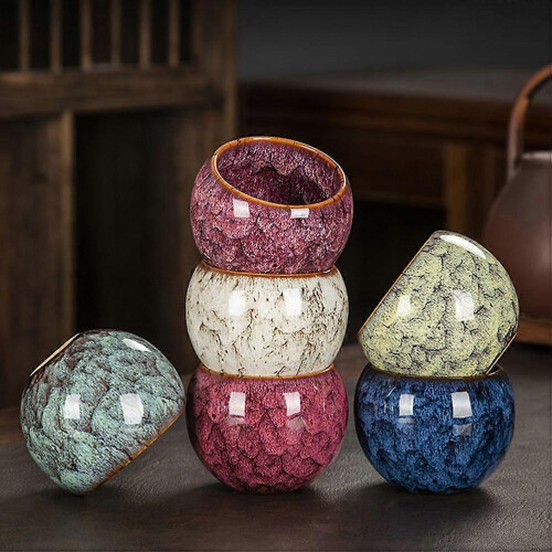 2026 Red Ceramic Tea Cup for Home Elegant Ceramic Drinking Cup Household Use 2