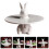 2026 Ceramics Cake Tray for Dessert Storage 1Pcs White Elegant Cupcake Display Stand 2