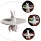 2026 Ceramics Cake Tray for Dessert Storage 1Pcs White Elegant Cupcake Display Stand 4