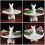 2026 Ceramics Cake Tray for Dessert Storage 1Pcs White Elegant Cupcake Display Stand 3