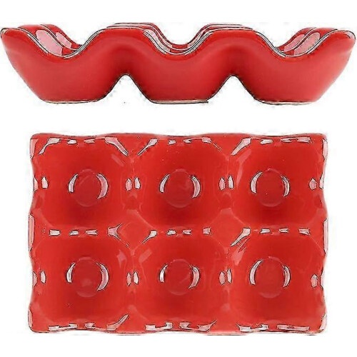 2026 Ceramic Egg Holder, Porcelain Egg Tray, Fresh Egg Holder Suitable Storing Eggs, SZRH A-J 1