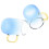2026 High Temperature Resistance Cup Borosilicate for Drinking Use Water Cup 2Pcs 1
