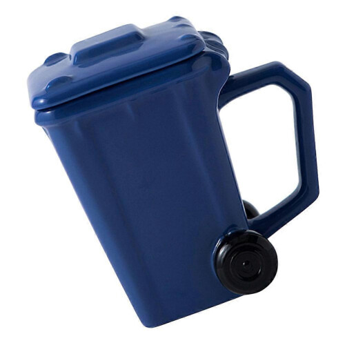 2026 Blue Ceramic Household Coffee Cup for Daily Use Water Mug