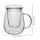 2026 Glas-Teetasse, transparent, mit Filter, 4er-Set, 13,3 x 13,2 cm 2