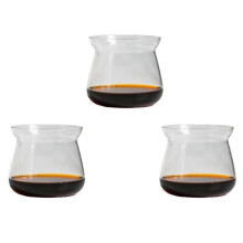 2026 3X Glass Coffee Mugs High Glass Mug Coffee Cup 275ml Hand Brewed Coffee Mug Transparent