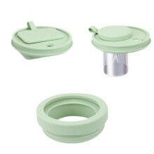 Couvercle multifonction anti-déversement 2026, compatible avec les accessoires, pour bouteille de 1,2 L (40 oz), vert.