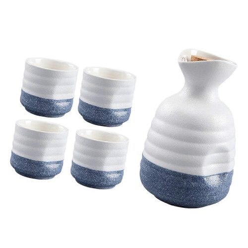 2026 Cup Porcelain Sake Cup Set for Serving Including 1 and 4 Cups