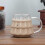 2026 2X Transparent Coffee Mug Handle Christmas Tree Milk Breakfast Glass Cup Kitchen Drinkware 4
