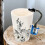 2026 Ceramic Coffee Mugs Musical Instrument Handle Mug Home Office Daily Use Drink Container 1Pack 4