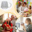 2026 2X Transparent Coffee Mug Handle Christmas Tree Milk Breakfast Glass Cup Kitchen Drinkware 5