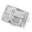 2026 Silver Stainless Steel Divided Dinner Plate for Storage Use with Compartments 2