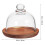2026 Egg Dish Cake Stand with Dome for Kitchen Use 2Pcs Butter Dishes 2