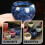 2026 Household Ceramic Tea Cup for Drinking 2Pcs Blue Tea Cups 7.7X7.7X6CM 3