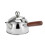 2026 Silver Stainless Steel Tea Kettle for Gas Stove Boiling 1Pcs Home Use 1