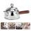 2026 Silver Stainless Steel Tea Kettle for Gas Stove Boiling 1Pcs Home Use 4