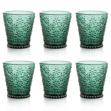 Verre vert foncé à motif marguerite vintage 2026, 25 cl, idéal pour la maison, les fêtes, le bar ou comme cadeau.