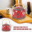2026 Ceramic Teapot Chinese Style Porcelain Teapot with Handle for Home Use 4