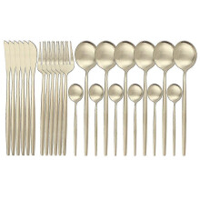 Ensemble de couverts de cuisine 24 pièces (couteau, fourchette, cuillère) 2026