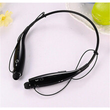 (BLACK)Wireless Bluetooth 41 Headphones Headset Mic In Ear Sports Stereo 7 For