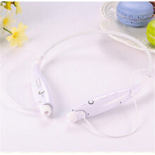 (WHITE)Wireless Bluetooth 41 Headphones Headset Mic In Ear Sports Stereo 7 For