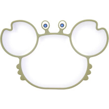 2026 Silicone Baby Feeding Plate Strong Suction - Non-slip Dishwasher Microwave Safe Toddlers Kids