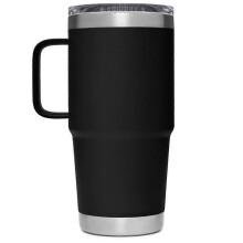 Mug de voyage 2026 de 590 ml (20 oz), en acier inoxydable, à isolation sous vide, avec un couvercle robuste, pour une utilisation en extérieur.