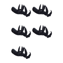 5X Witch'S Hand Wall Hanging Statues,Resin Retro Art Hanging Design Mounted Hang Decoration (Black)