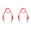 2X Fruit Corer Core Remover Strawberry Huller Stem Eyes Stalk Leaves Vegetable Tool for Kitchen 1