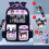 (PinkBlue,S)Sanrio Capybara Backpack Waterproof Multiple Compartment With Pendant Reflection 1
