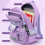 (PinkBlue,S)Sanrio Capybara Backpack Waterproof Multiple Compartment With Pendant Reflection 2