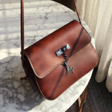 (Dark Brown)Convenient And Durable Women Shoulder Bag Fashionable And Versatile Street Style
