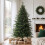 Homcom HOMCOM 180 cm Artificial Christmas Tree Solid Pine Wood Stand, Green 1
