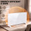 Homcom HOMCOM 2000W Electric Space Heater Radiator Wifi Smart App, White 6