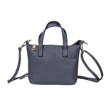 (Gray)Women Shoulder Bag Crossbody Bag Handbag Large Capacity Pu Material Solid Color